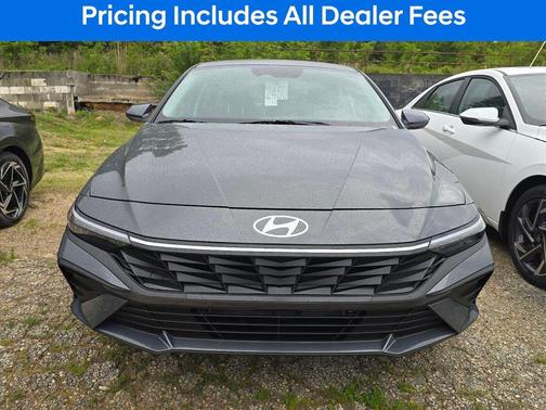 Gray Pearl 2026 Hyundai ELANTRA HEV Blue