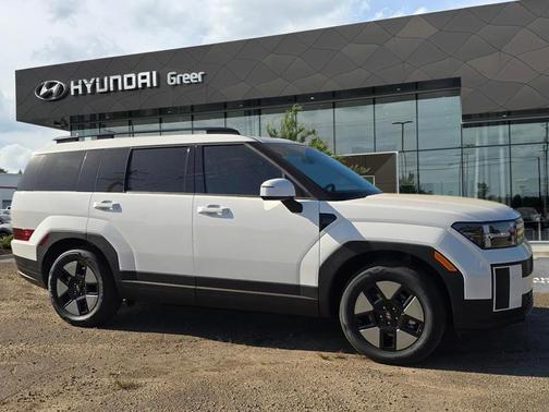 White 2026 Hyundai SANTA FE HEV SEL