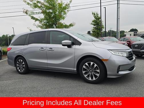 Silver Metallic 2022 Honda Odyssey EX-L