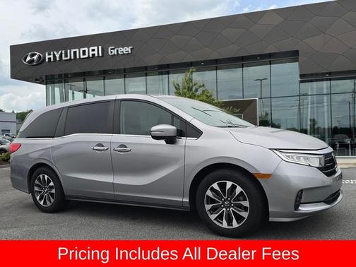 Silver Metallic 2022 Honda Odyssey EX-L
