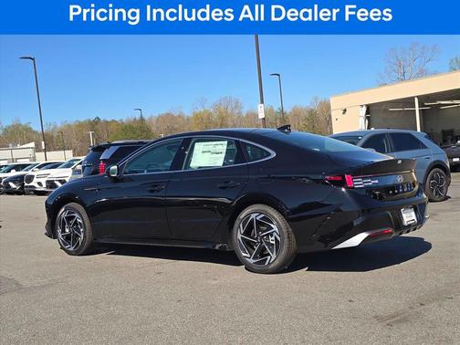 Black 2026 Hyundai SONATA SEL Sport