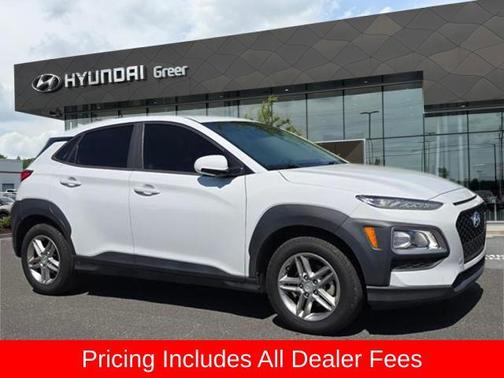 Chalk White 2019 Hyundai KONA SE