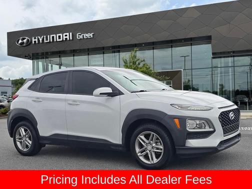 Chalk White 2019 Hyundai KONA SE