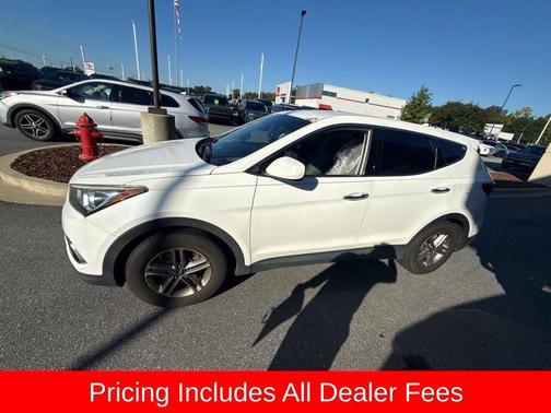 Frost White Pearl 2017 Hyundai Santa Fe Sport 2.4L