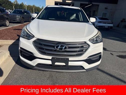 Frost White Pearl 2017 Hyundai Santa Fe Sport 2.4L