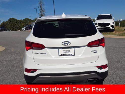 Frost White Pearl 2017 Hyundai Santa Fe Sport 2.4L