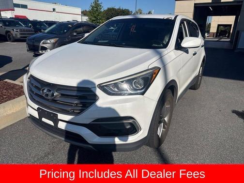Frost White Pearl 2017 Hyundai Santa Fe Sport 2.4L