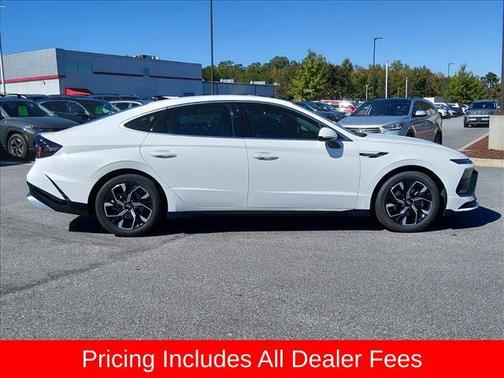 White 2024 Hyundai SONATA SEL