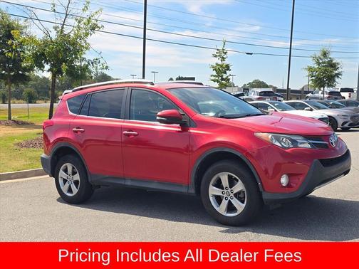 Barcelona Red Metallic 2015 Toyota RAV4 XLE