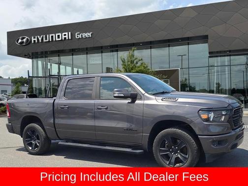 Granite Crystal Clearcoat Metallic 2020 RAM 1500 Big Horn