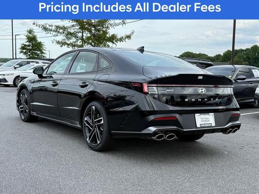 Black 2026 Hyundai SONATA N Line
