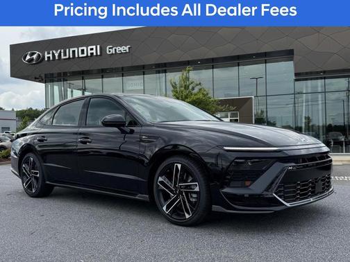 Black 2026 Hyundai SONATA N Line