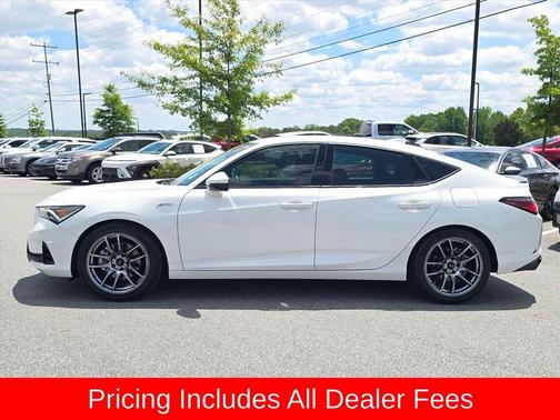 Platinum White 2024 Acura Integra A-Spec Technology