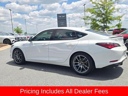 Platinum White 2024 Acura Integra A-Spec Technology