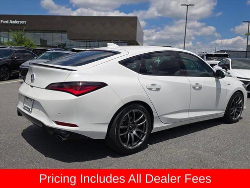 Platinum White 2024 Acura Integra A-Spec Technology