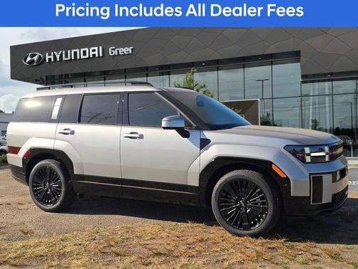 Shimmering Silver 2026 Hyundai SANTA FE HEV Calligraphy