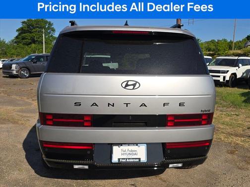 Shimmering Silver 2026 Hyundai SANTA FE HEV Calligraphy