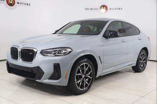 Gray Metallic 2023 BMW X4 M40i