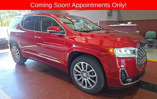 Volcanic Red Tintcoat 2023 GMC Acadia Denali