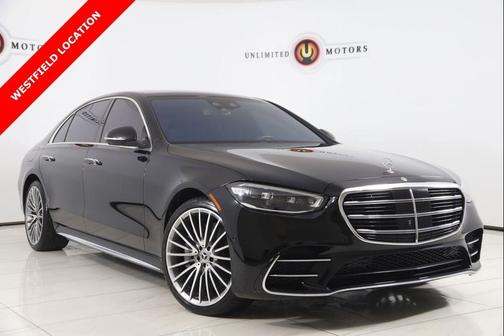 Black 2023 Mercedes-Benz S-Class 4MATIC
