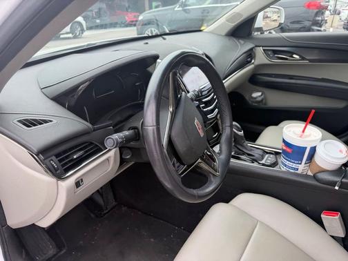 Crystal White Tricoat 2018 Cadillac ATS 2.0L Turbo