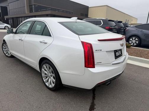 Crystal White Tricoat 2018 Cadillac ATS 2.0L Turbo