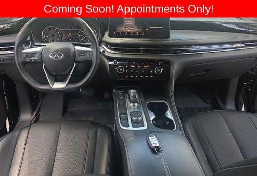 Mineral Black 2023 INFINITI QX60 Pure