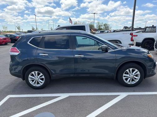 Arctic Blue Metallic 2015 Nissan Rogue SV
