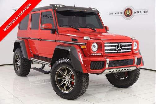 Magma Red 2017 Mercedes-Benz G 550 4x4 Squared Base