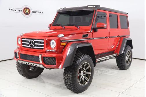 Magma Red 2017 Mercedes-Benz G 550 4x4 Squared Base