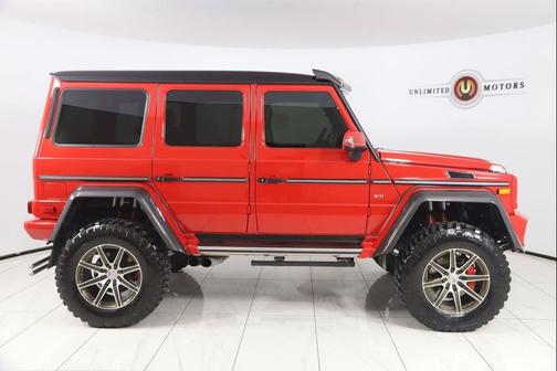Magma Red 2017 Mercedes-Benz G 550 4x4 Squared Base