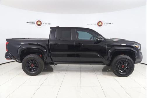 Black 2024 Toyota Tacoma Hybrid TRD Pro