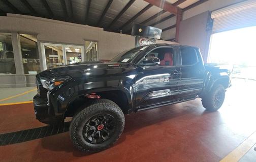 Black 2024 Toyota Tacoma Hybrid TRD Pro