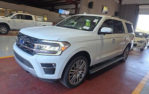 White Metallic 2023 Ford Expedition Max Limited