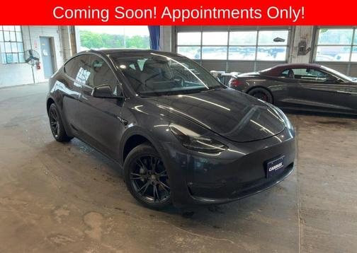 Stealth Grey 2024 Tesla Model Y Long Range Dual Motor All-Wheel Drive