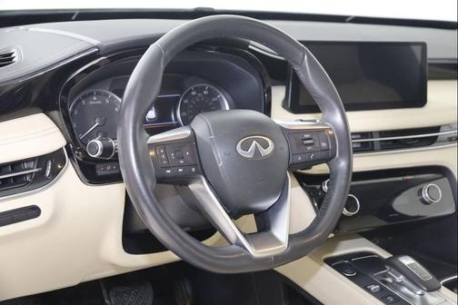 Glacier White 2023 INFINITI QX60 Pure