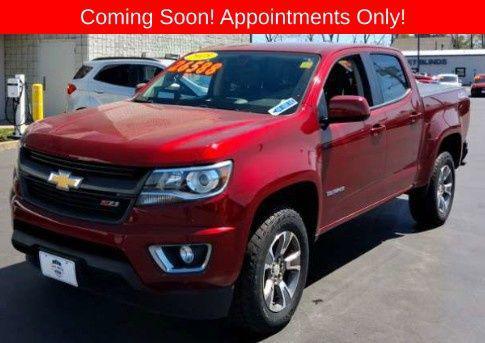 Red Tintcoat 2018 Chevrolet Colorado Z71