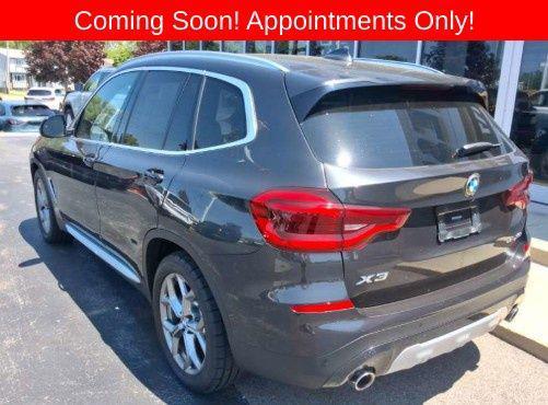 Dark Graphite Metallic 2021 BMW X3 xDrive30i