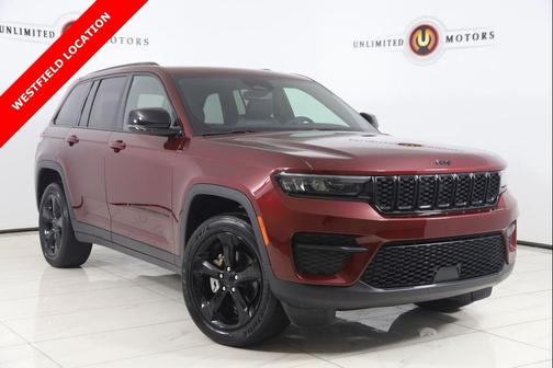 Velvet Red Pearlcoat 2024 Jeep Grand Cherokee Altitude