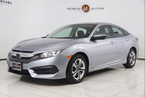 Lunar Silver Metallic 2018 Honda Civic LX