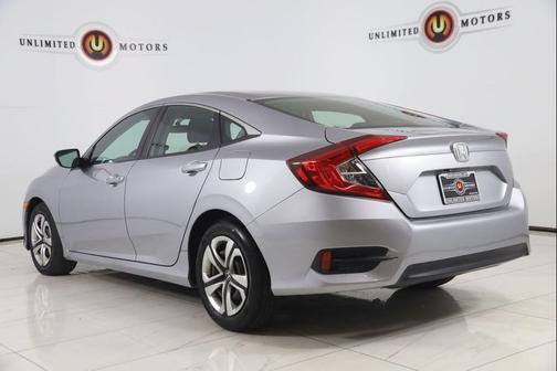 Lunar Silver Metallic 2018 Honda Civic LX
