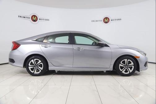 Lunar Silver Metallic 2018 Honda Civic LX