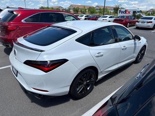 Platinum White Pearl 2025 Acura Integra A-SPEC Technology