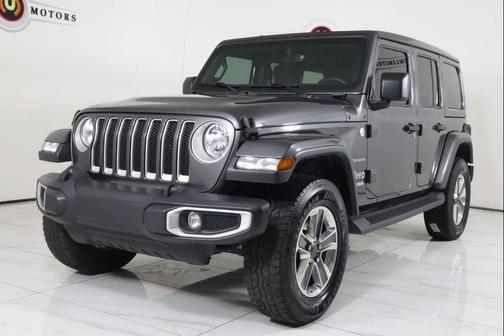 Granite Crystal Metallic Clearcoat 2022 Jeep Wrangler Unlimited Sahara