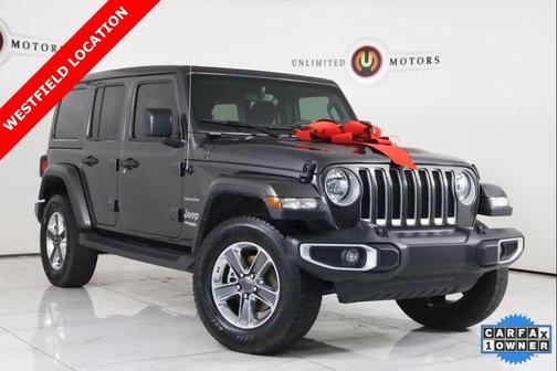 Granite Crystal Metallic Clearcoat 2022 Jeep Wrangler Unlimited Sahara