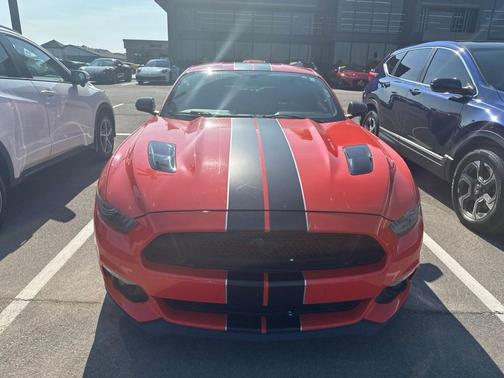Competition Orange 2015 Ford Mustang GT Premium