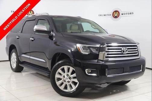 Midnight Black Metallic 2020 Toyota Sequoia Platinum