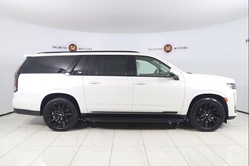 Crystal White Tricoat 2021 Cadillac Escalade ESV Sport Platinum