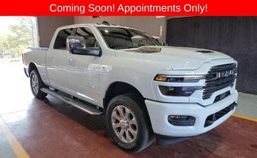 Bright White Clearcoat 2025 RAM 2500 Laramie Crew Cab 4x4 6'4' Box