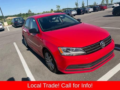Tornado Red 2015 Volkswagen Jetta Auto S w/Technology